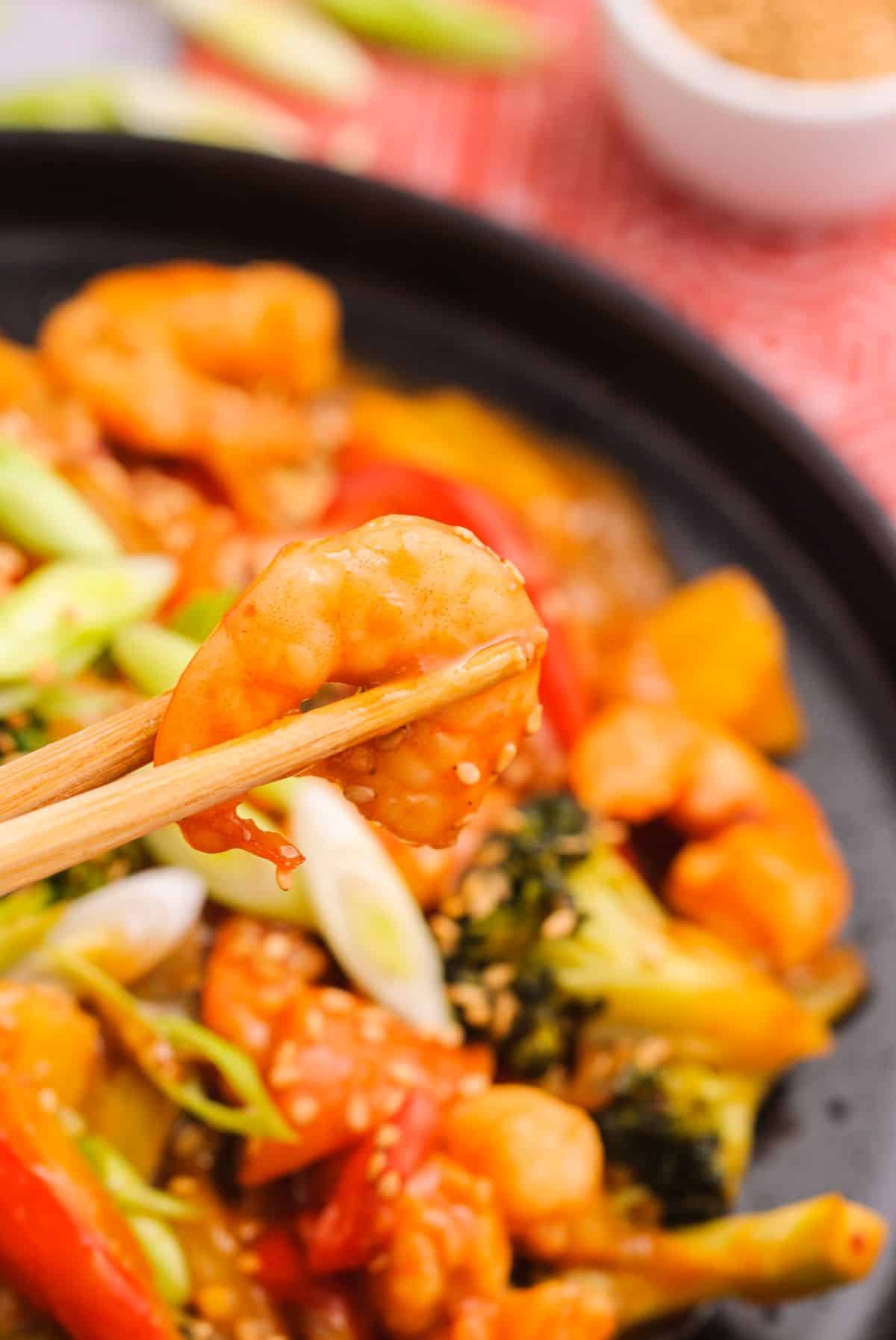 Sweet and sour shrimp 9