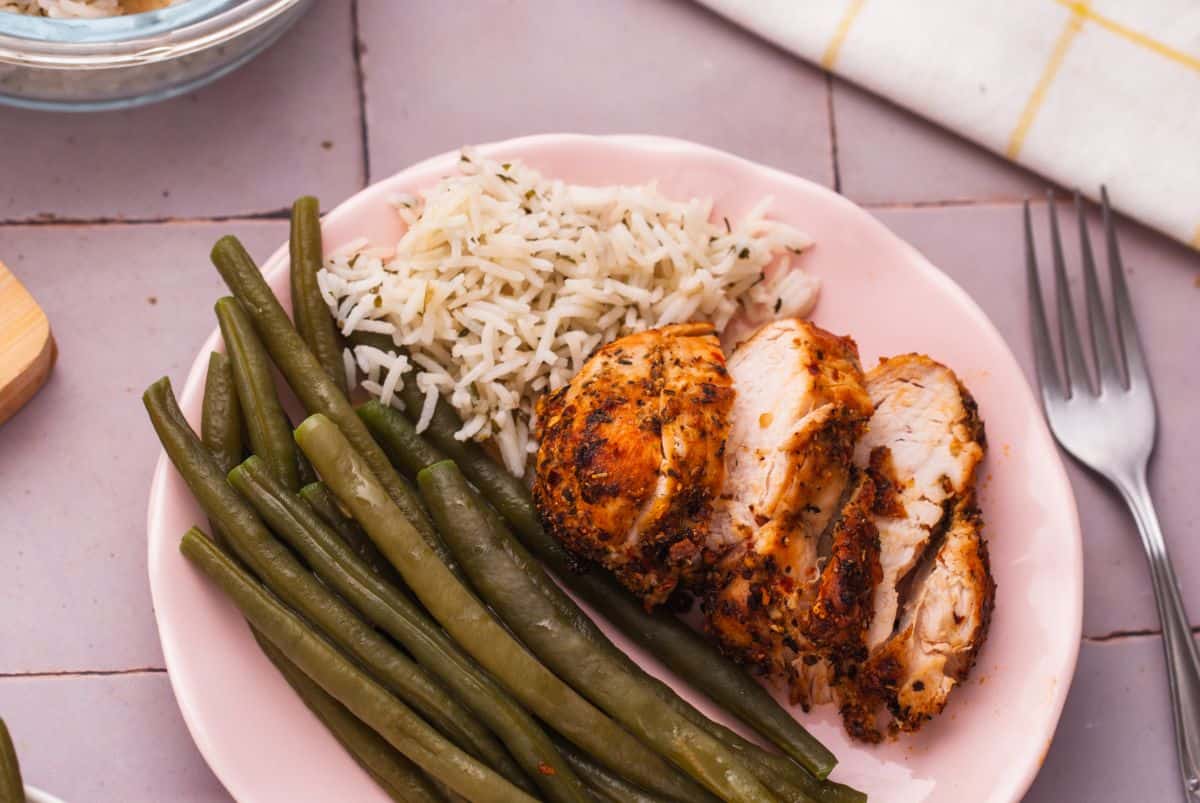 Air fryer chicken breast 13