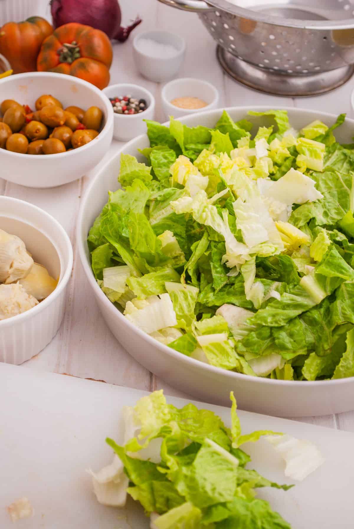 Antipasto salad step 7