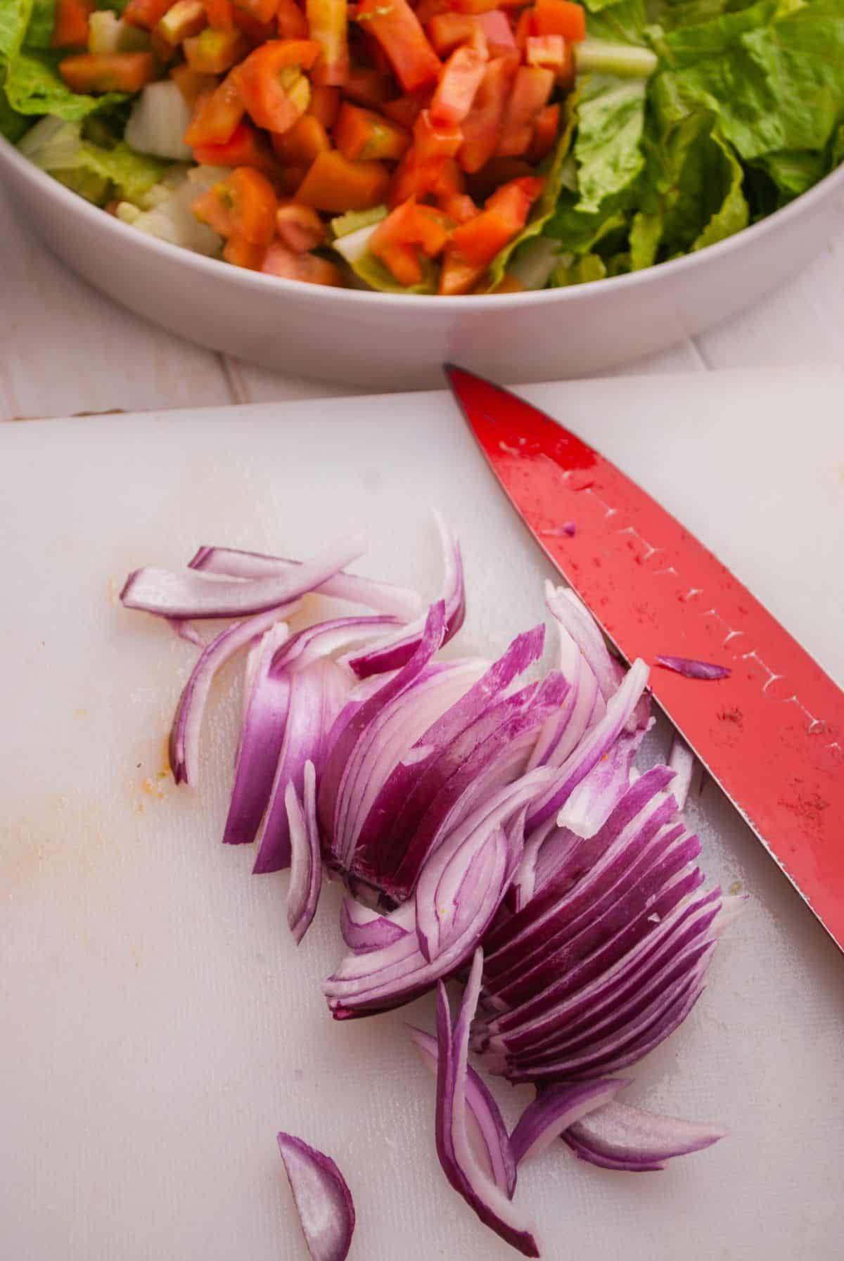 Antipasto salad step 9