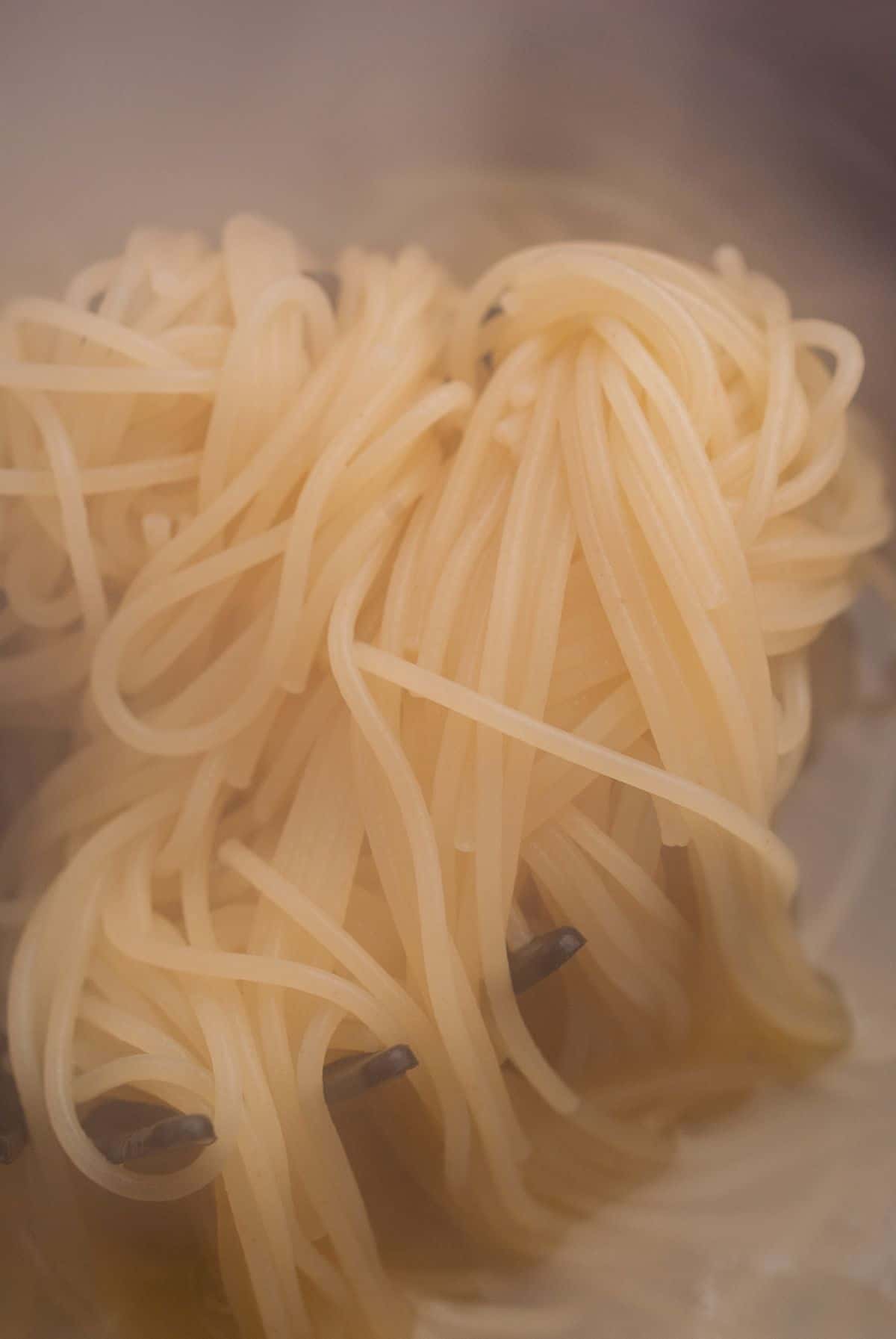 Garlic butter noodles step 7