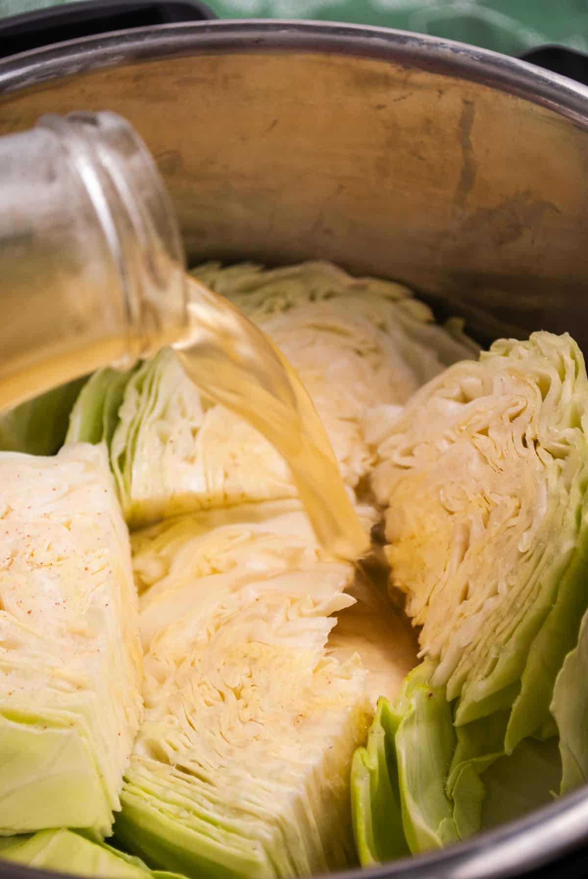 Instant pot cabbage step 10