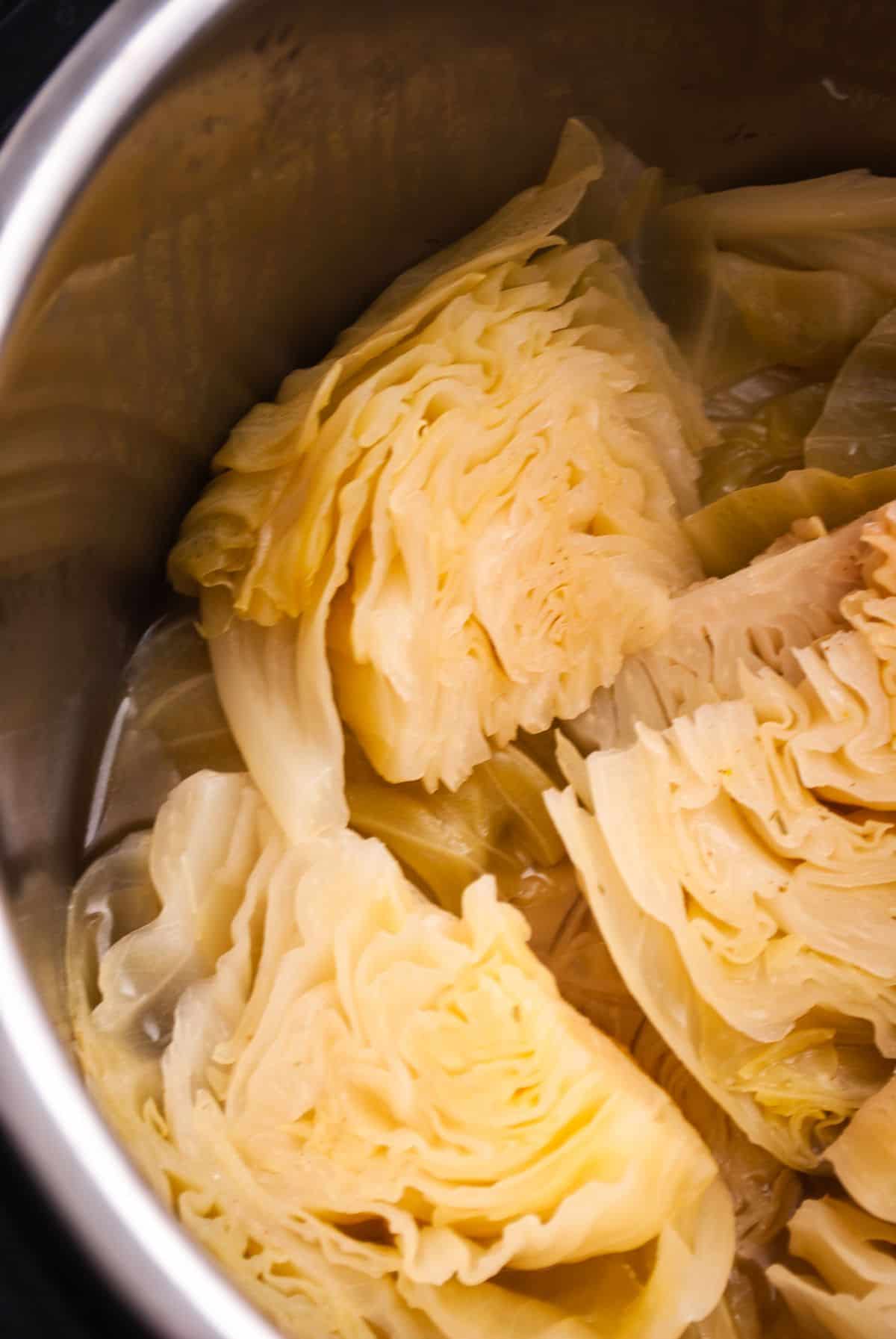 Instant pot cabbage step 11