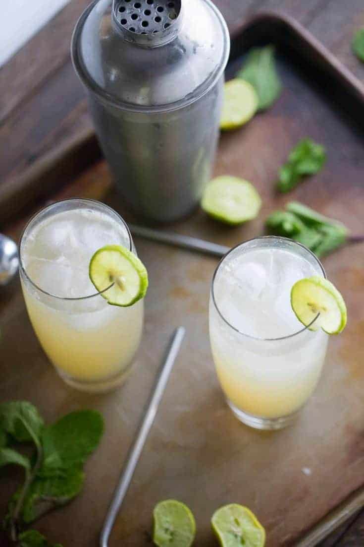 Key Lime Vodka Collins