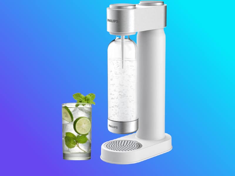  Philips Stainless Sparkling Water Maker Soda Maker Machine 