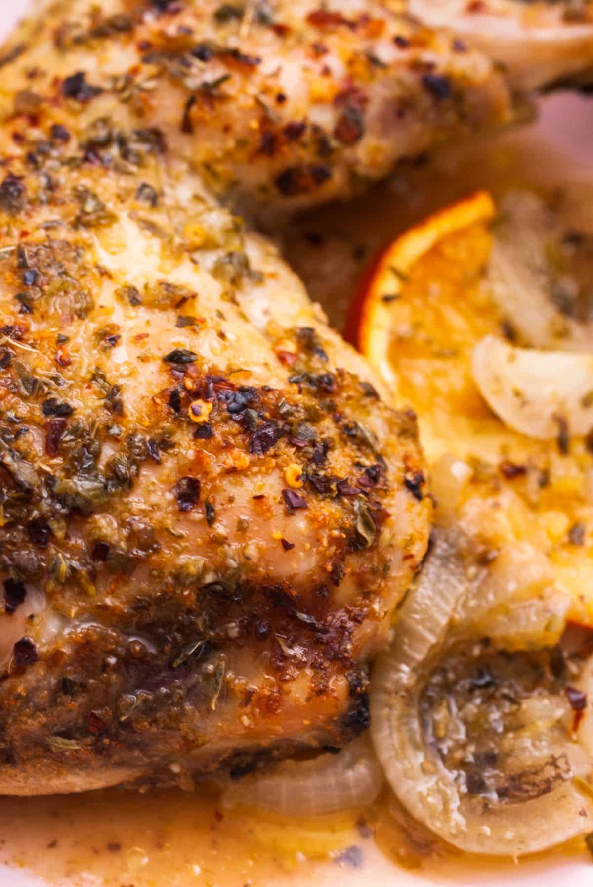 Baked chicken thighs 4