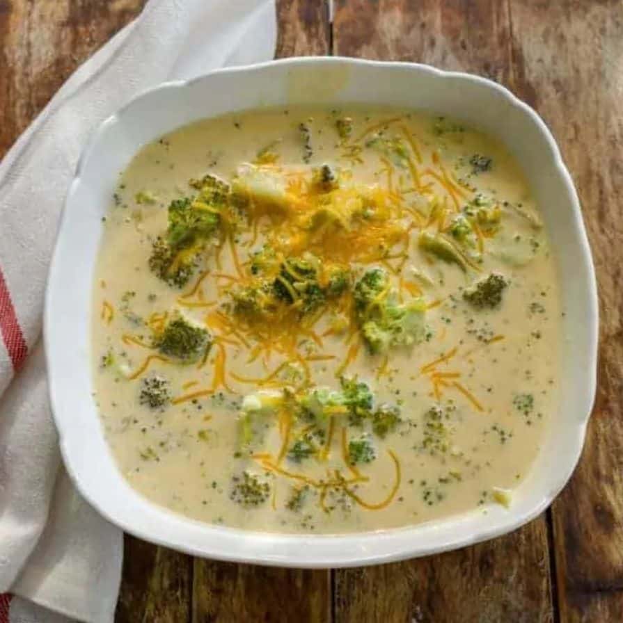 Brocolli And Cheese Soup