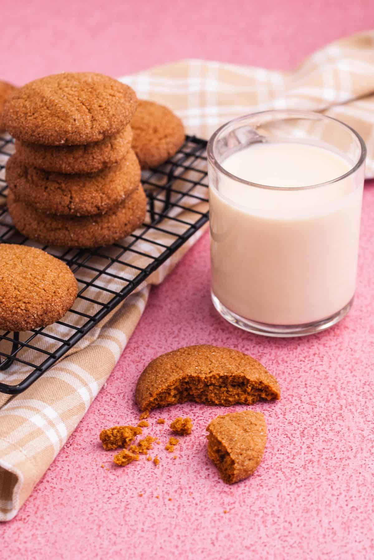 Chewy ginger cookies 4