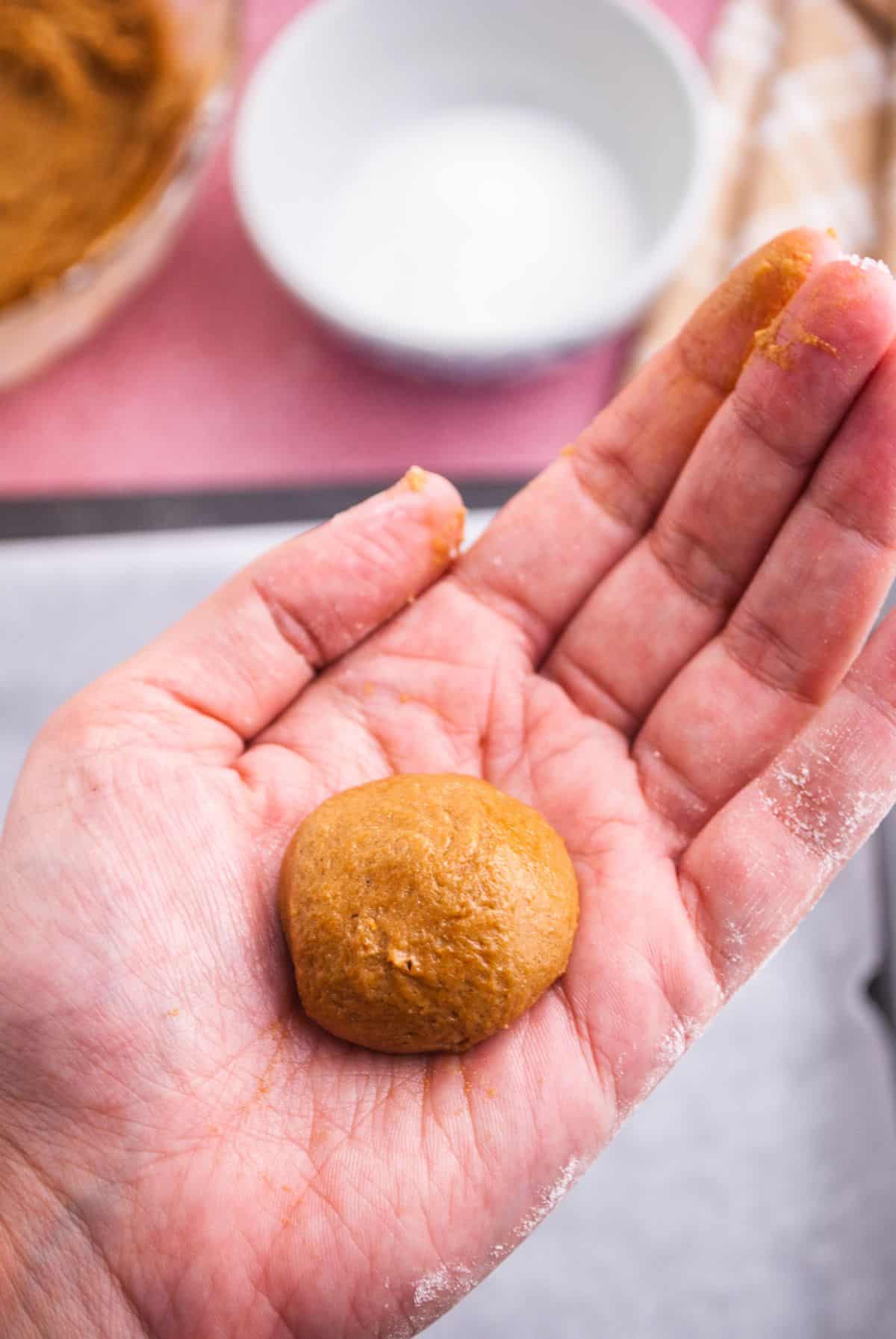 Chewy ginger cookies step 11