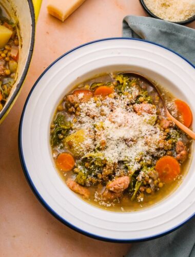 Tuscan lentil soup 7