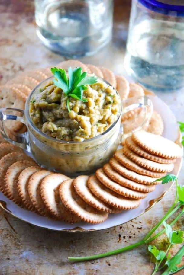 Eggplant Parsley Dip