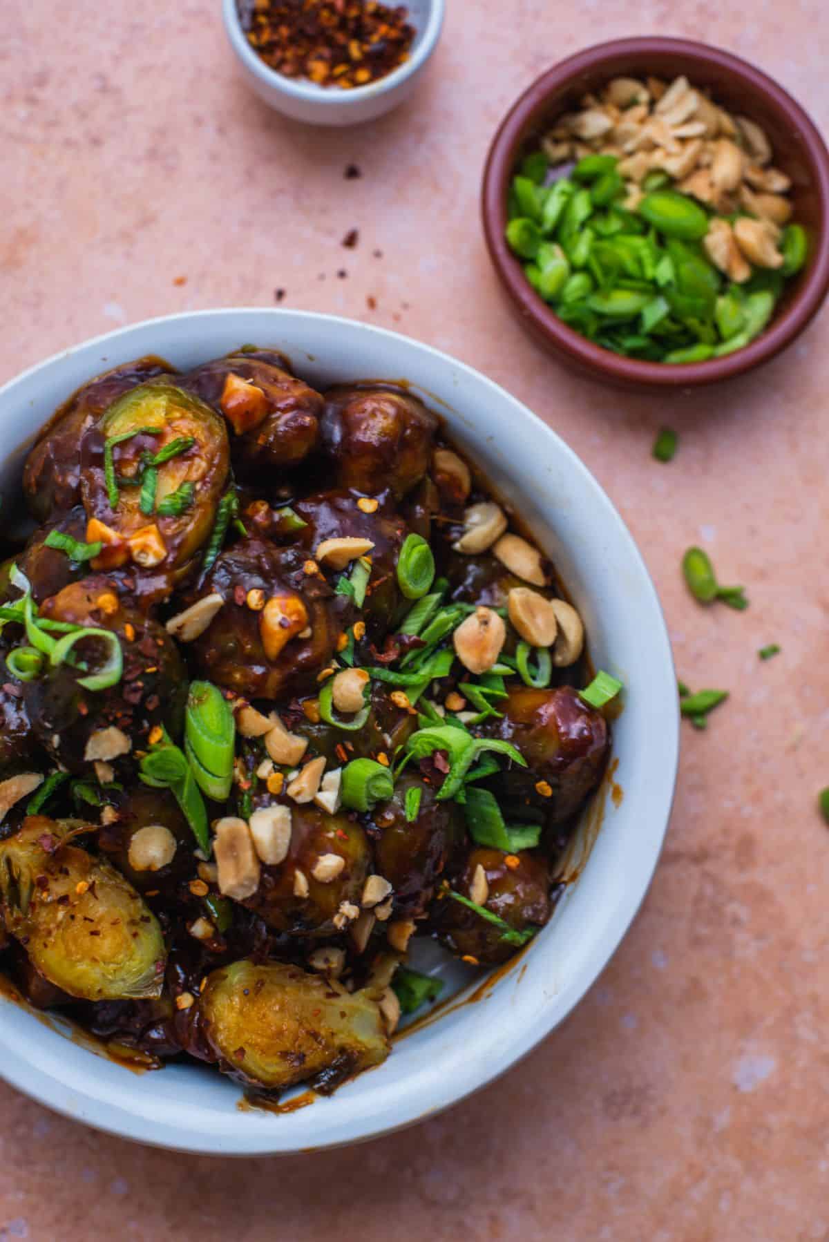 Kung pao brussel sprouts 3