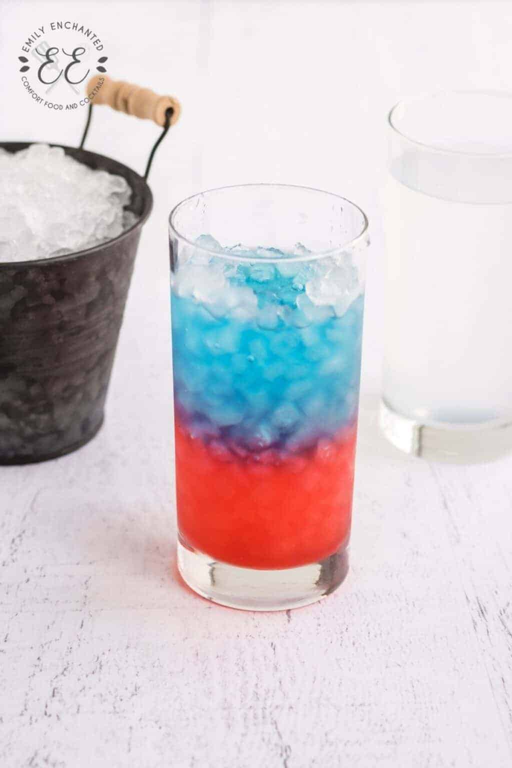 Non-Alcoholic Layered Drink