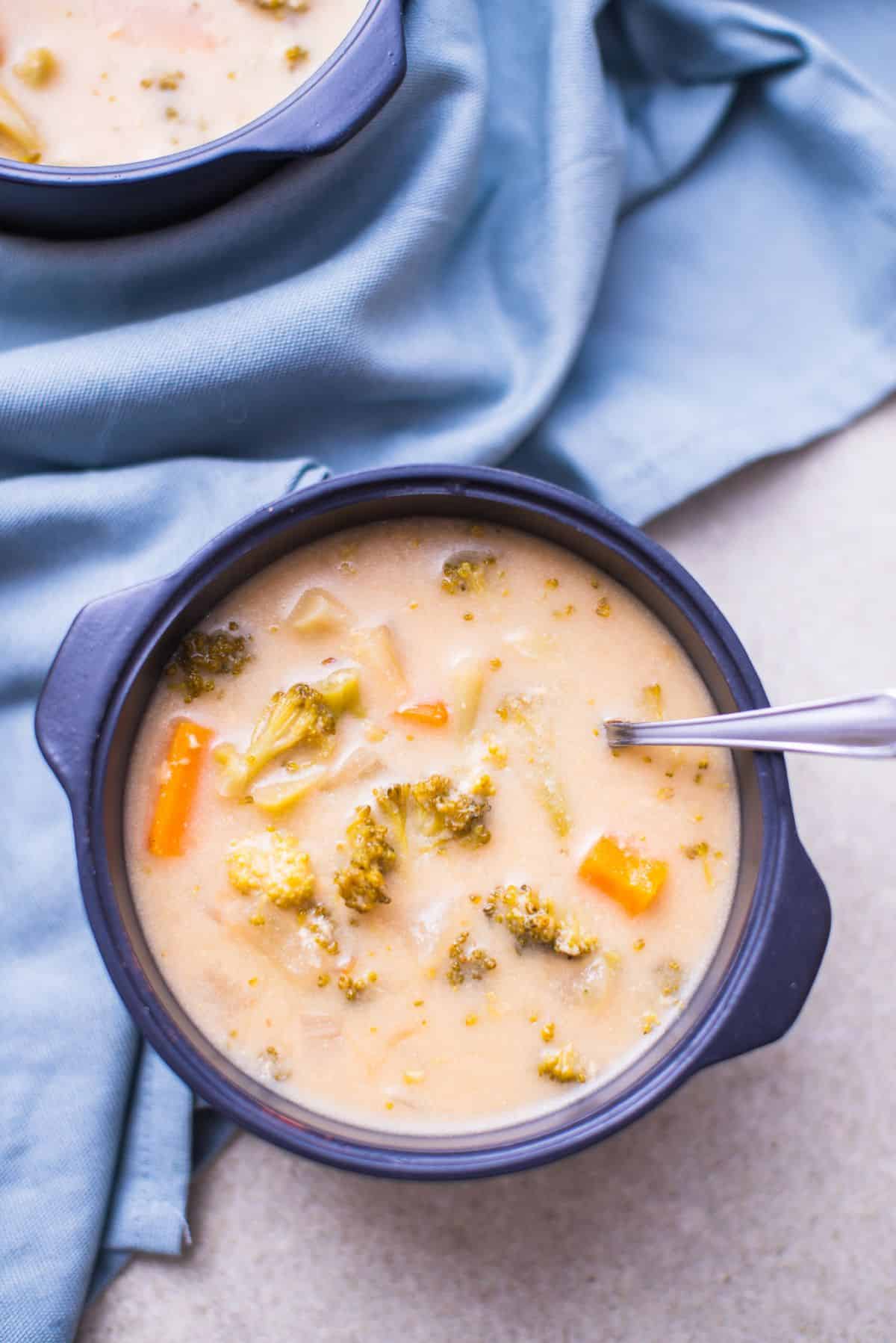 Broccoli cheddar soup 3