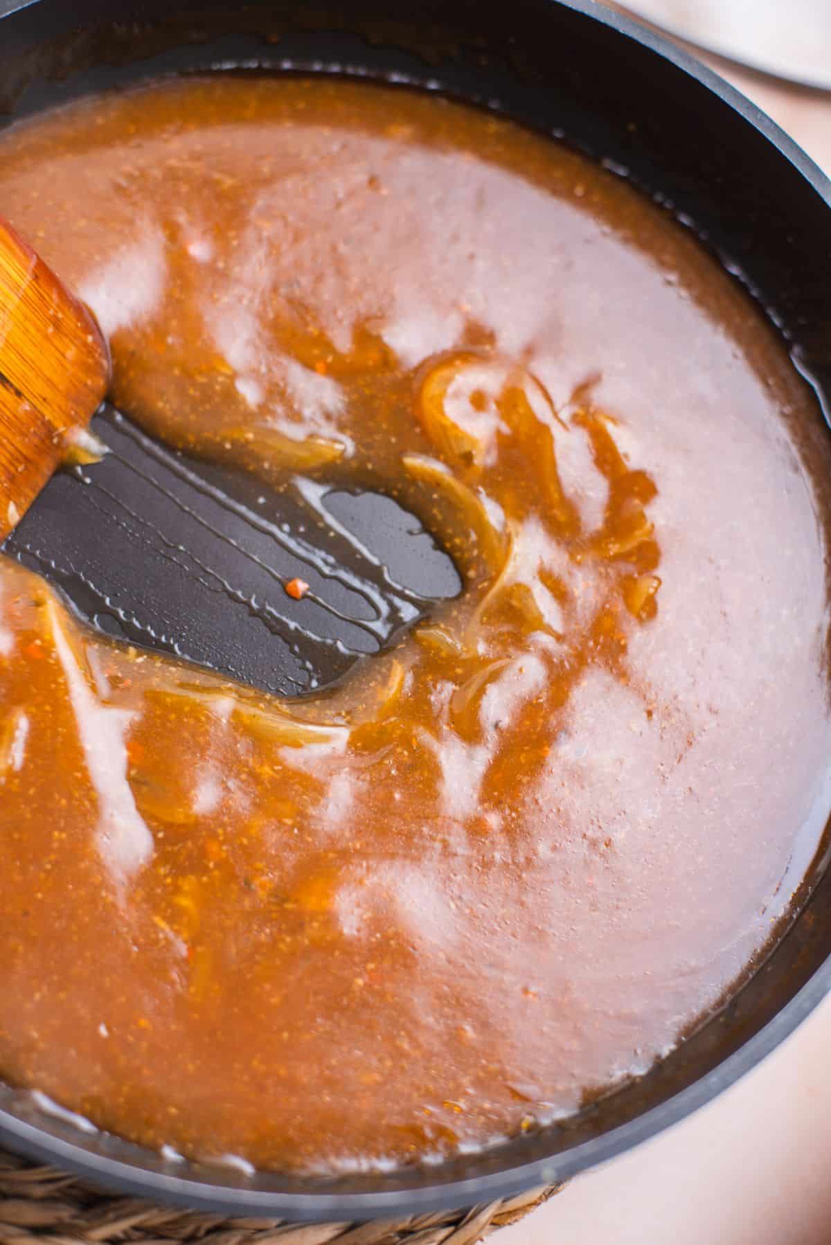 gravy in crock pot