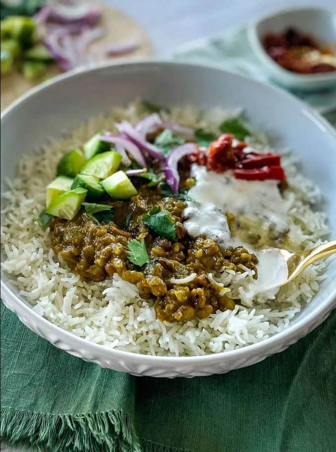 Instant Pot Green Moong Dal