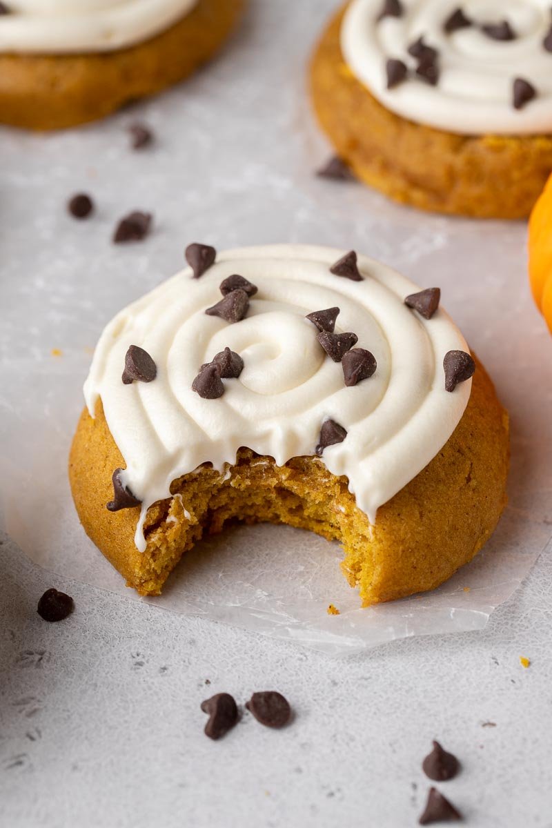 Crumbl Pumpkin Cake Cookies