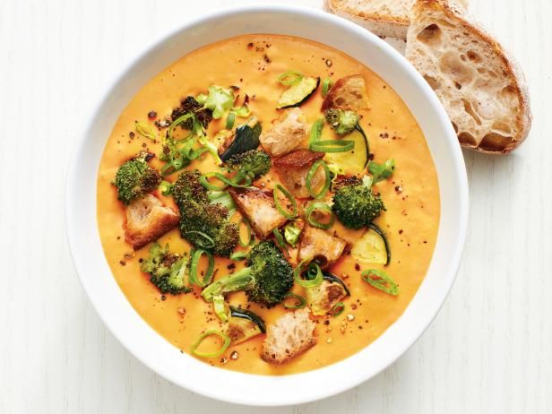 Carrot Ginger Soup With Vegetables