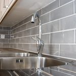 Cleaning kitchen tiles