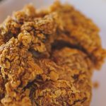 Crushed saltine crackers create a thick, craggy coating for fried chicken. Leave some larger crumbs for extra crunch and season with care.