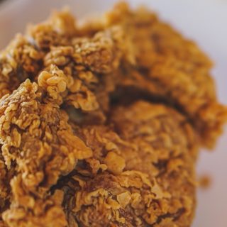 Crushed saltine crackers create a thick, craggy coating for fried chicken. Leave some larger crumbs for extra crunch and season with care.