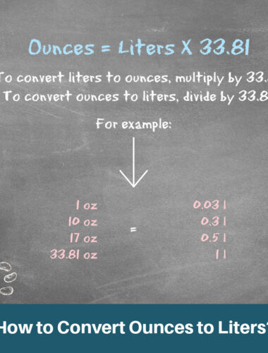 How to Convert Ounces to Liters?