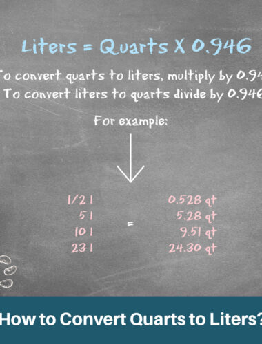 How to Convert Quarts to Liters?